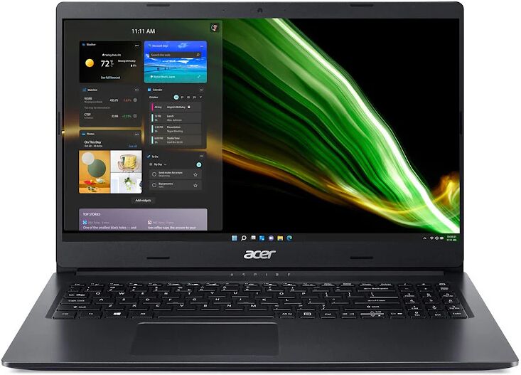 Acer Aspire 3 A315-23-R7DR Computer portatile 39,6 cm (15.6) Full HD AMD Ryzen™ 5 3500U 8 GB DDR4-SDRAM 512 GB SSD Wi-Fi 5 (802.11ac) Windows 11 Home Nero