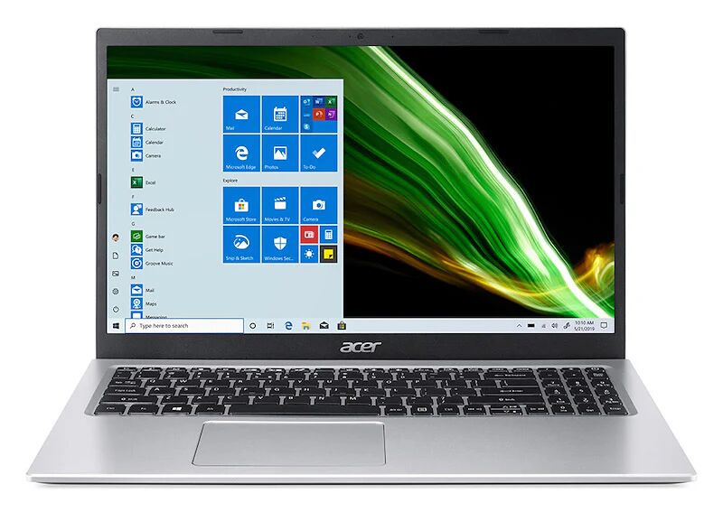 Acer Aspire 1 A115-32-C64E Computer portatile 39,6 cm (15.6) Full HD Intel® Celeron® N N4500 4 GB DDR4-SDRAM 128 GB eMMC Wi-Fi 5 (802.11ac) Windows 11 Home in S mode Argento