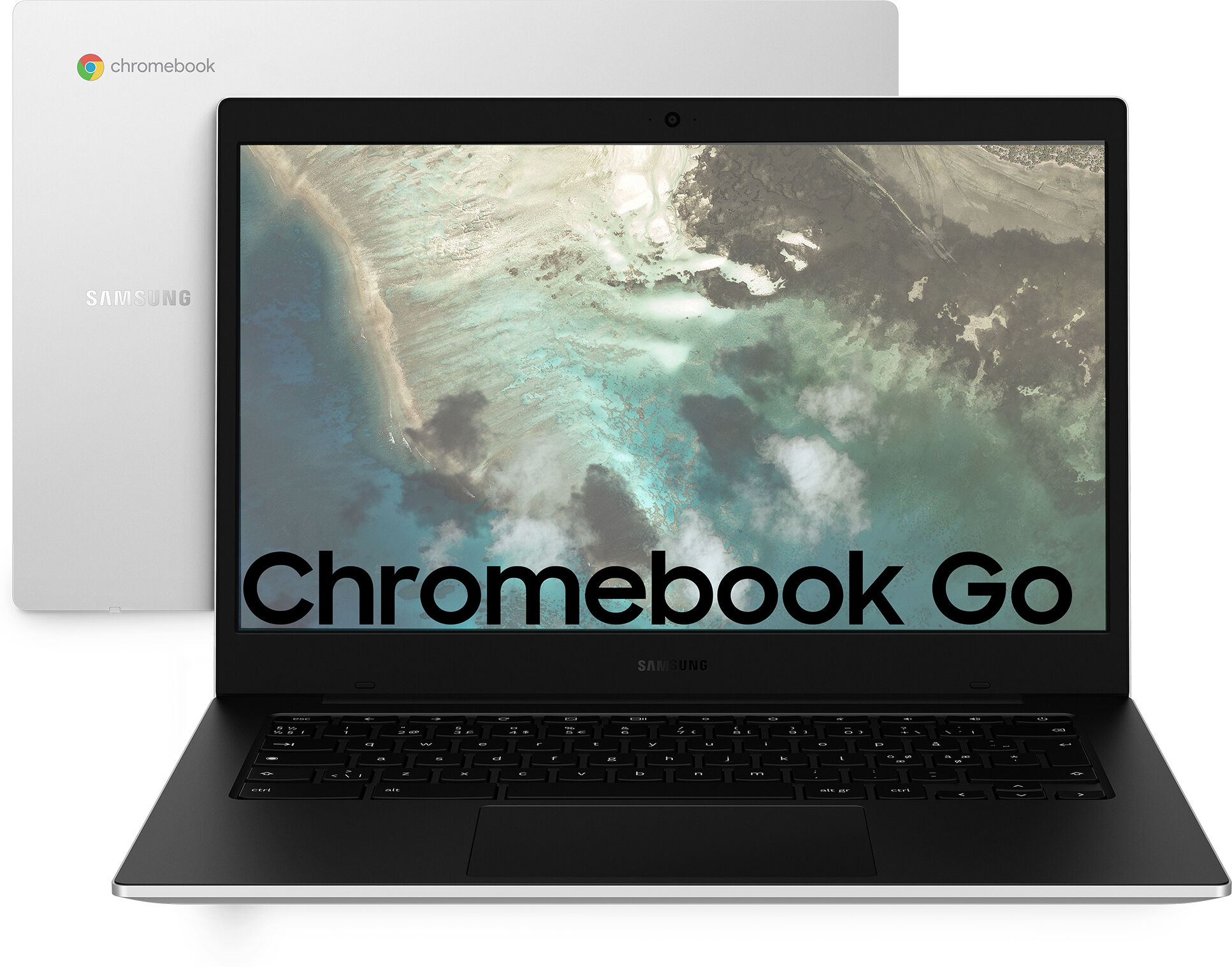 Samsung Notebook  Galaxy Chromebook Go 35,6 cm (14") HD Intel® Celeron® N N4500 4 GB LPDDR4x-SDRAM 64 eMMC Wi-Fi 6 (802.11ax) ChromeOS Argento [XE340XDA-KA1IT]