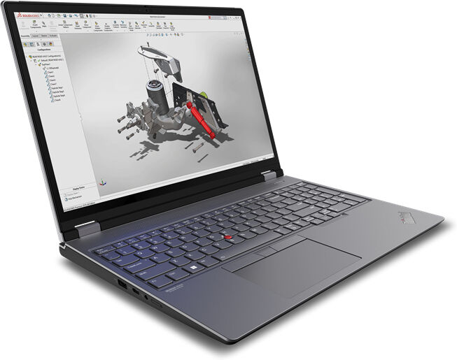 Lenovo Notebook  ThinkPad P16 Intel® Core™ i9 i9-13980HX Workstation mobile 40,6 cm (16") WQXGA 32 GB DDR5-SDRAM 1 TB SSD NVIDIA RTX 2000 Ada Wi-Fi 6E (802.11ax) Windows 11 Pro Nero, Grigio [21FA000AIX]