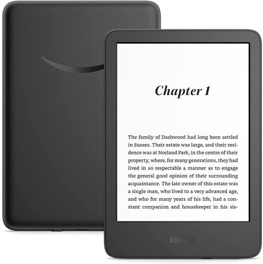 Amazon Kindle 2022 lettore e-book Touch screen 16 GB Wi-Fi Nero