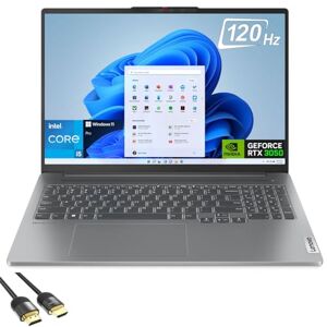 Lenovo IdeaPad Pro 5i Laptop, 16" WQXGA 120Hz Display, 13e Gen Intel Core i5-13500H, GeForce RTX 3050, 16GB RAM, 512GB PCIe, WiFi 6, Thunderbolt 4, US Versie Toetsenbord, PDG HDMI, Win 11 Pro