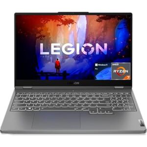 Lenovo Legion 5 Gaming Laptop, 15.6" WQHD IPS, AMD Ryzen 7 7735H Up to 4.75GHz, GeForce RTX 4060, 32GB DDR5, 2TB NVMe SSD, Backlit Keyboard, Webcam, Wi-Fi 6, RJ-45, Type-C, US Version KB, Win 11 Pro