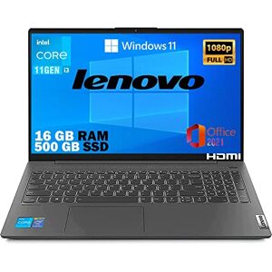 HP Notebook Lenovo Grey Ideapad 3 Display HD LED 15,6" RAM 4GB DDR4 SSD M.2 PC 256GB cpu Amd Athlon tot 2,6 GHz / Webcam 3USB HDMI BT Windows 10 Pro / Open Office / Dad Smart World Kingsize