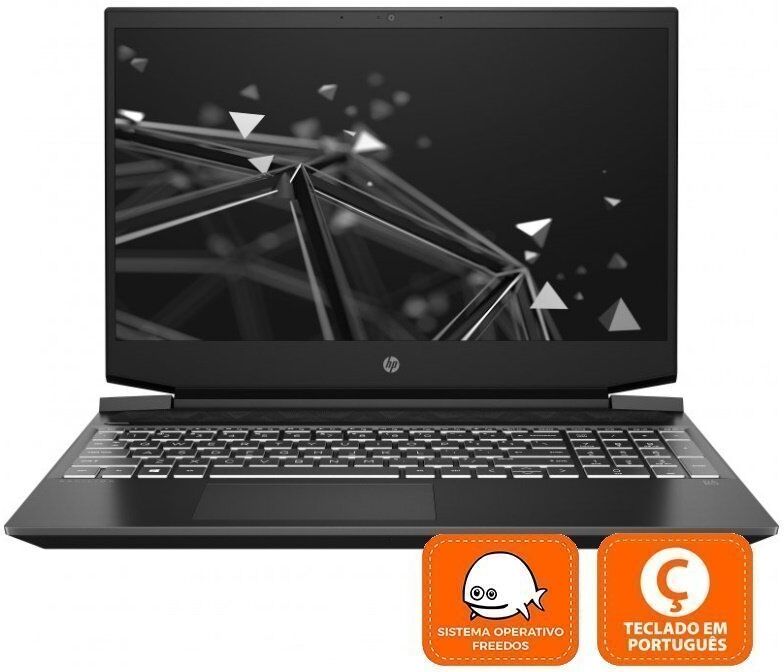 HP pavilion gaming laptop 15-ec2000np amd ryzen 5 5600h/16gb/512gb ssd/gtx 1650/15.6'' (pt)