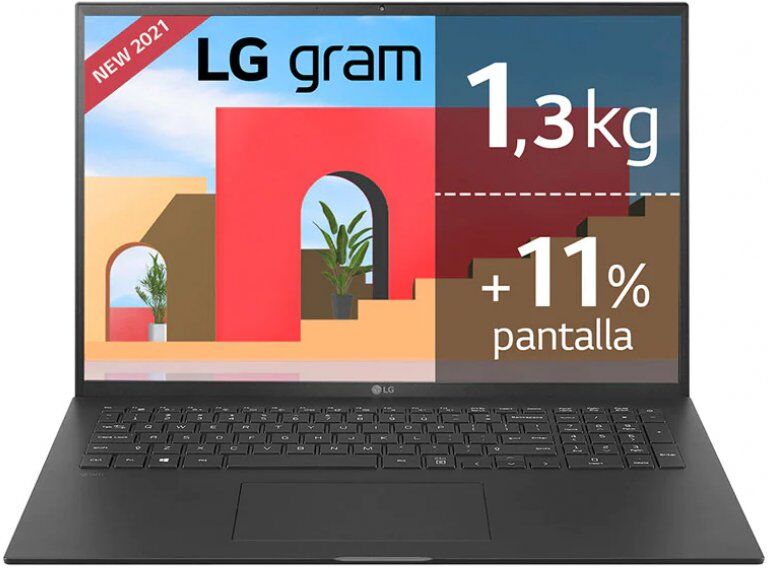 Lg gram 17z95p intel core i7-1195g7/16gb/512gb ssd/17"