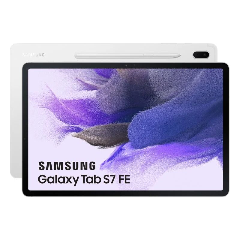 Samsung galaxy tab s7 fe 4gb/64gb 12.4'' wifi prateado