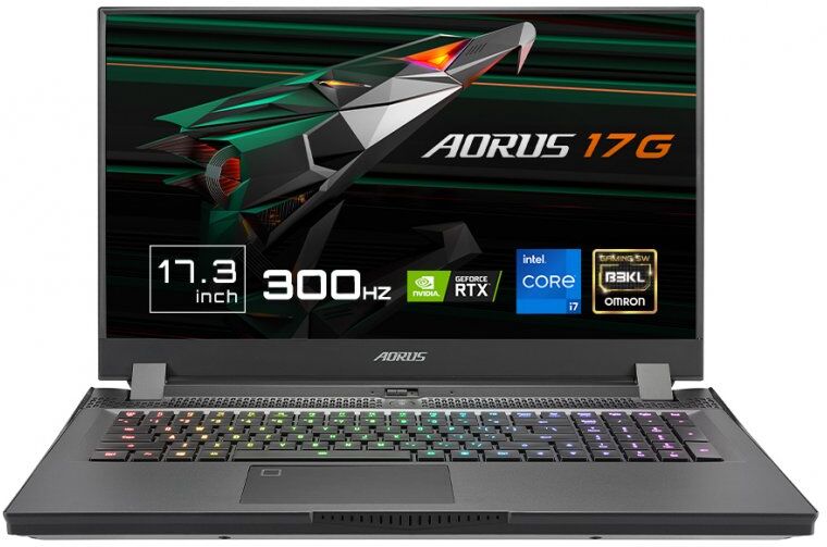 Gigabyte aorus 17g kd-72es325sh intel core i7-11800h/16gb/512gb ssd/rtx 3060/17.3"