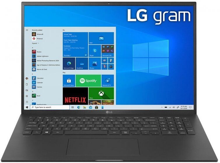 Lg gram 17z90p intel core i7-1165g7/16 gb/512gb ssd/17"