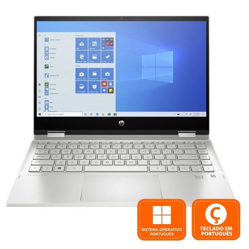 HP pavilion x360 convertible 14-dy0011np intel core i3-1125g4/8gb/256gb ssd/14'' tátil (pt)