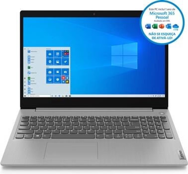 Lenovo Portátil IdeaPad 3 15ADA05-334 (15.6'' - AMD 3020e - RAM: 4 GB - 128 GB SSD - AMD Radeon Graphics)