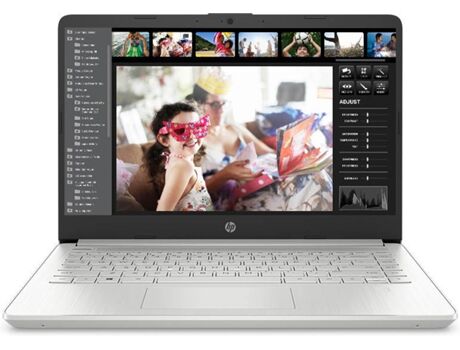 HP Portátil 14s-dq0008np (14'' - Intel Celeron N4020 - RAM: 4 GB - 64 GB eMMC - Intel UHD Graphics)