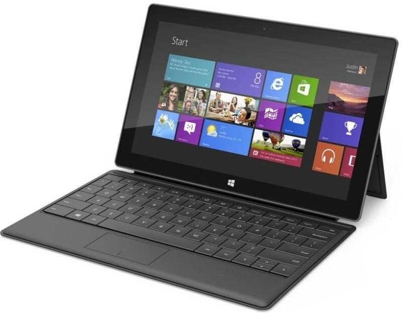 Microsoft Surface Pro 2 128GB med tangentbord (beg) (Klass C)