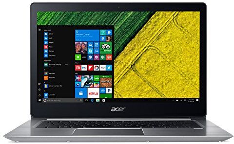 NX.GNUET.003 'ACER Swift 3 reservdel, display 14 FHD LCD, Intel Core, 8 GB DDR4 RAM, 256 GB i5-7200U 14 silver/svart