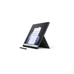 Microsoft Surface Pro 9 - 13 Inch 2-in-1 Tablet PC - Black - Intel Core i5, 8GB RAM, 256GB SSD - Windows 11 Home - Device only, UK plug, 2022 model