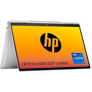 HP Envy x360 15.6" 2in1 Laptop Intel Core i7-1355U 16GB RAM 512GB SDD NVIDIA GeForce RTX 3050 Up to 13hrs Battery FHD OLED Touchscreen Win 11 Backlit KB Natural Silver 15-fe0008sa