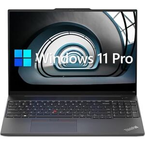 Lenovo Thinkpad E16 G1 16" Laptop Notebook, Intel i5-1335U, 16GB RAM, 512GB SSD, WUXGA, Windows 11 Pro, UK Keyboard