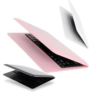 Bigmachine 10.1 Inch Portable Quad Core 8GB Computer Laptop Mini PC Android 6.0 Netbook Lightweight Notebook WiFi Webcam Netflix YouTube Player Flash (Pink)