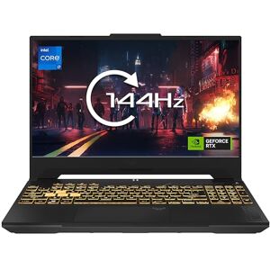 MESH Computers ASUS TUF Gaming F15 FX507VU 15.6-inch FHD 144Hz Gaming Laptop (Intel Core i7-13620H (13th Gen), 16 GB DDR5 RAM 4800 MHz, 512 GB SSD, NVIDIA GeForce RTX 4050 6GB GDDR6, Wi-Fi 6, Windows 11 Home)