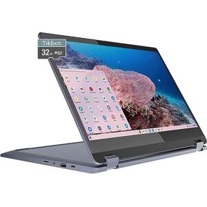 Lenovo Flex3 Chromebook Touchscreen School Students - 15.6inch FHD IPS, Intel Pentium Silver N6000, USB-C, Wi-Fi 6, SD Card Reader, Chrome OS (8GB RAM 64GB eMMC+32GB SD Card)