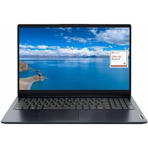 Lenovo IdeaPad 1 15.6" FHD Laptop Newest, Intel Pentium Silver N6000, 8GB RAM, 256GB SSD, 1 Year Microsoft Office 365, Webcam, Type-C, SD Card Reader, Wi-Fi 6, Windows 11 S