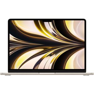 APPLE MacBook Air 13.6" (2022) - M2, 256 GB SSD, Starlight, White,Gold