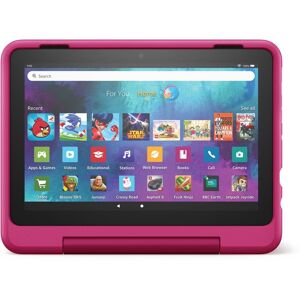 AMAZON Fire HD Pro 8" Kids Tablet (2022) - 32 GB, Purple, Patterned,Pink