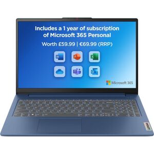 LENOVO IdeaPad 1 14" Laptop - Intel®Celeron, 128 GB SSD, Blue, Blue