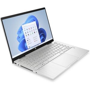 HP Pavilion x360 14-ek1550sa 14" 2 in 1 Refurbished Laptop - Intel®U300, 128 GB SSD, Silver (Very Good Condition), Silver/Grey