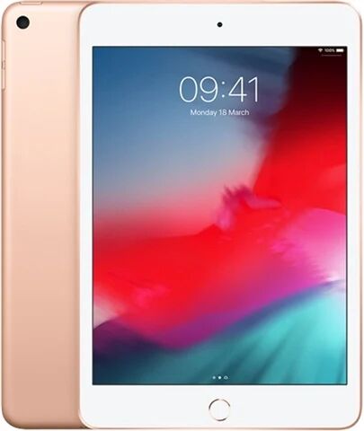 Refurbished: Apple iPad Mini 5th Gen (A2133) 7.9” 64GB - Gold, WiFi B