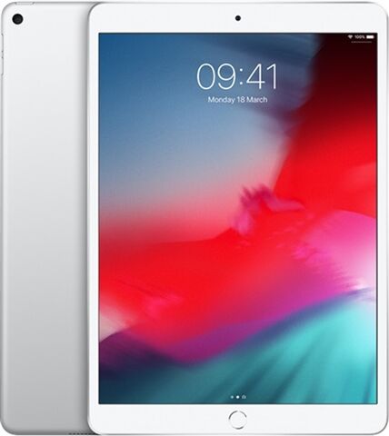 Refurbished: Apple iPad Air 3rd Gen (A2152) 10.5” 64GB - Silver, WiFi B