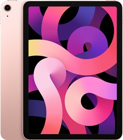 Refurbished: Apple iPad Air 4th Gen (A2316) 10.9” 256GB - Rose Gold, WiFi A