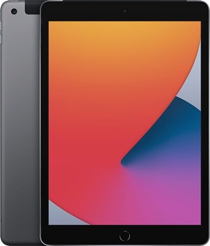 Refurbished: Apple iPad 8th Gen (A2429) 10.2” 128GB - Space Grey, EE B
