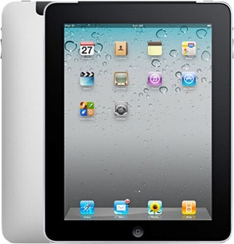 Refurbished: Apple iPad 1st Gen (A1337) 9.7” 16GB  - Black, 3 B