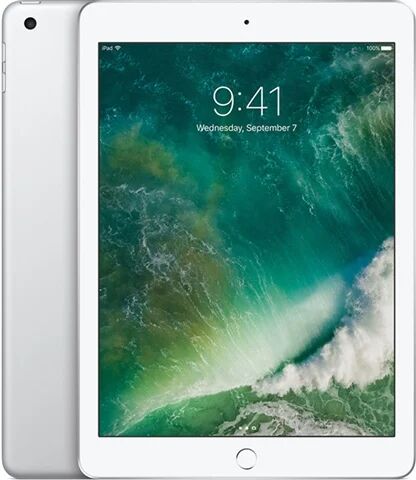 Refurbished: Apple iPad 5th Gen (A1822) 9.7” 32GB - Silver, WiFi B