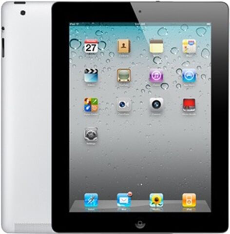 Refurbished: Apple iPad 2nd Gen (A1396) 9.7” 32GB - Black, Unlocked B