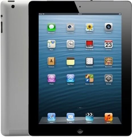 Refurbished: Apple iPad 4th Gen (A1458) 9.7” 16GB - Black, WiFi C