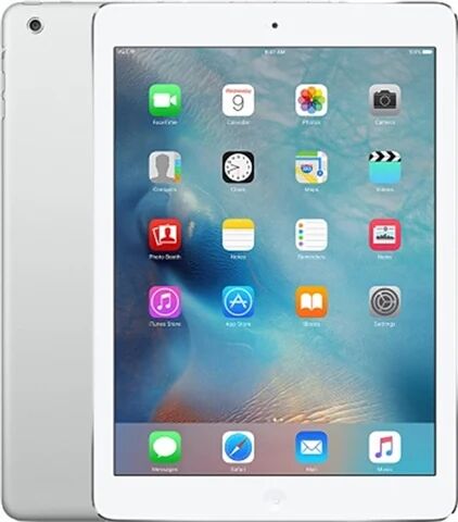 Refurbished: Apple iPad Air 1st Gen (A1474) 9.7” 32GB - Silver, WiFi A