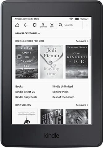 Refurbished: Amazon Kindle 8 Wi-Fi (2016) Black, B