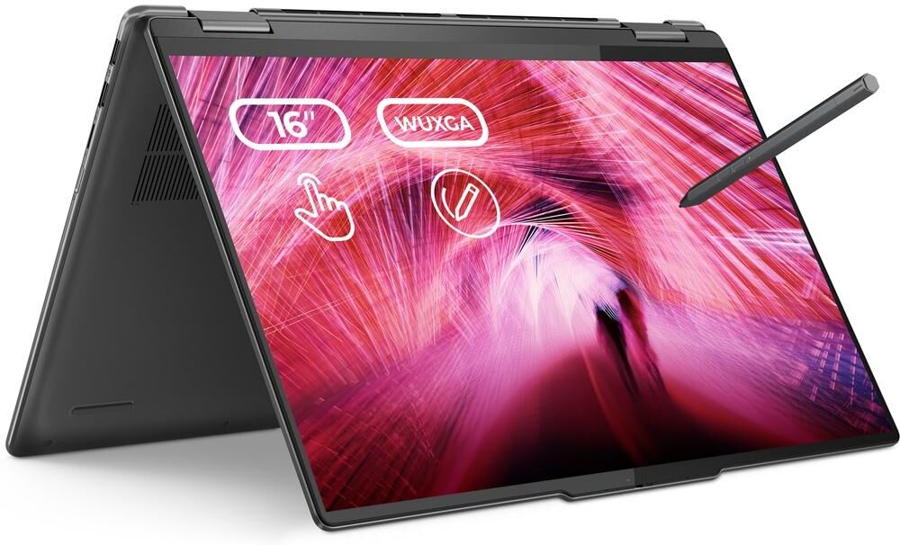 LENOVO Yoga 7i 16" 2 in 1 Laptop - Intel®Core i7, 512 GB SSD, Grey, Silver/Grey