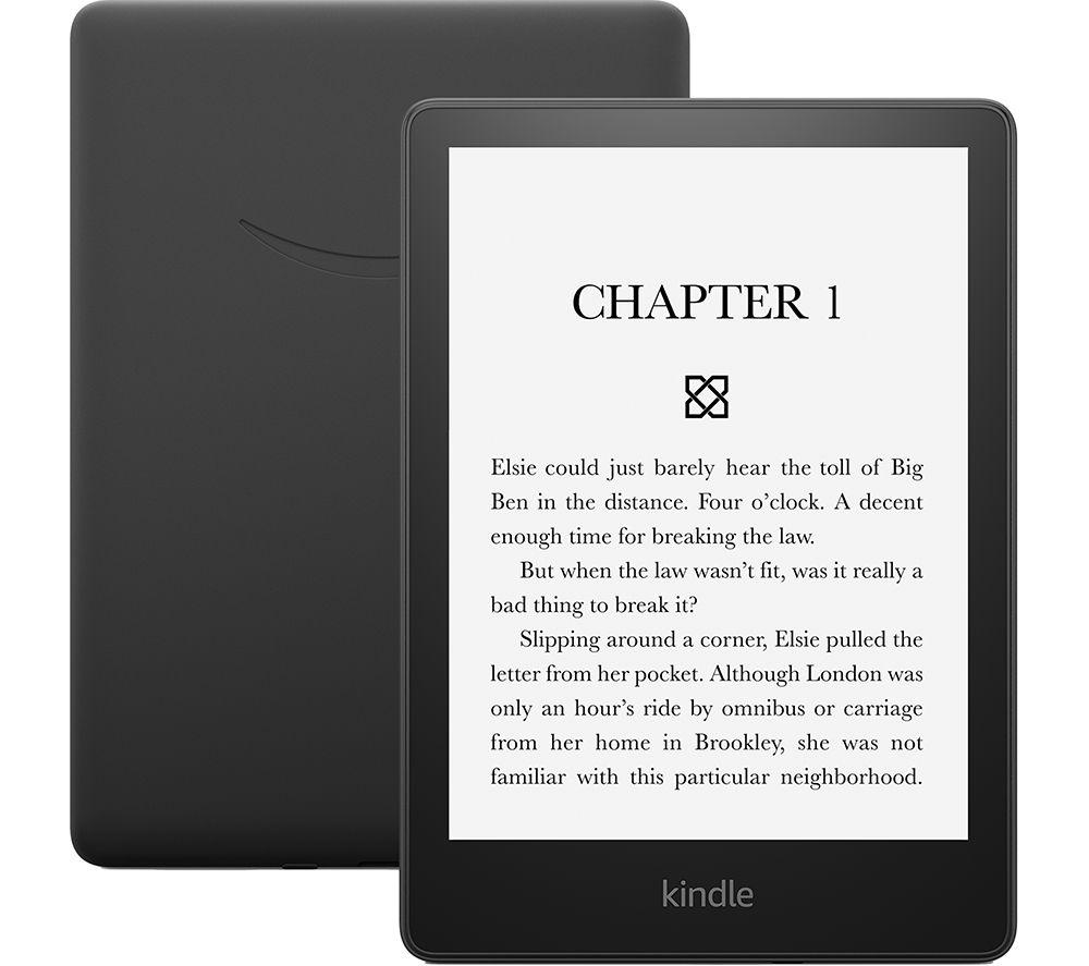 AMAZON Kindle Paperwhite 6.8" eReader - 16 GB, Black, Black