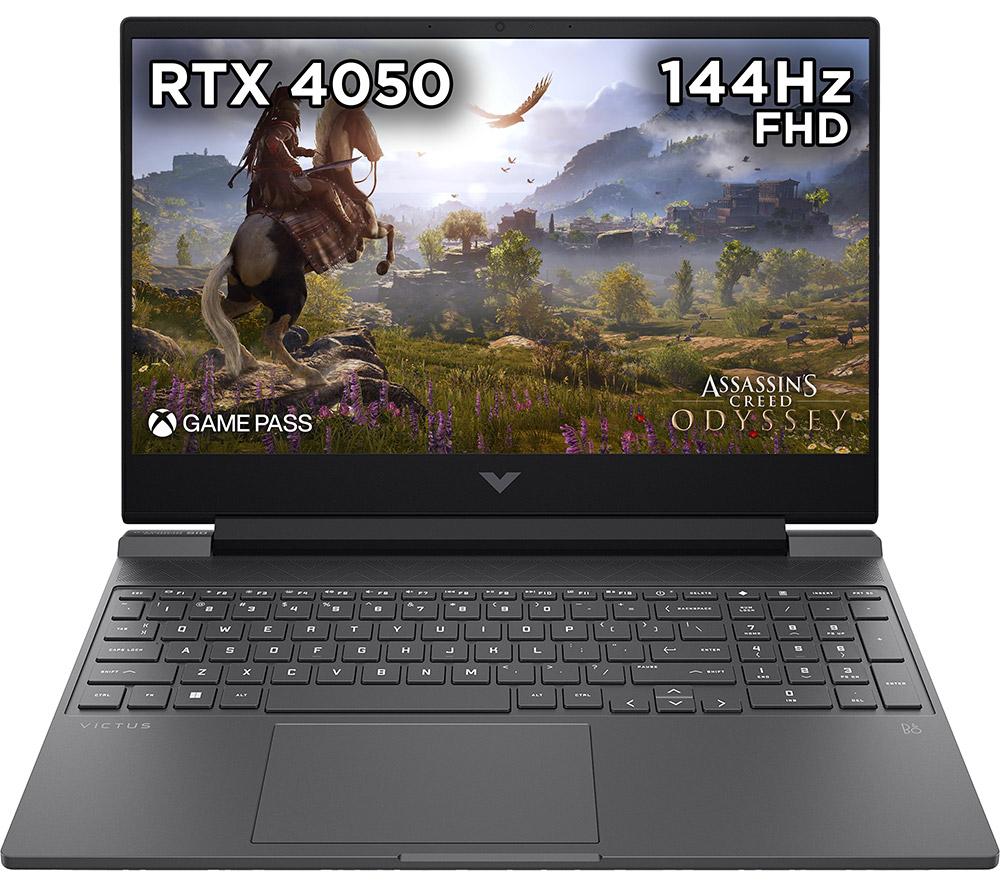 HP Victus 15-fa1505na 15.6" Gaming Laptop - Intel®Core i5, RTX 4050, 512 GB SSD, Silver/Grey