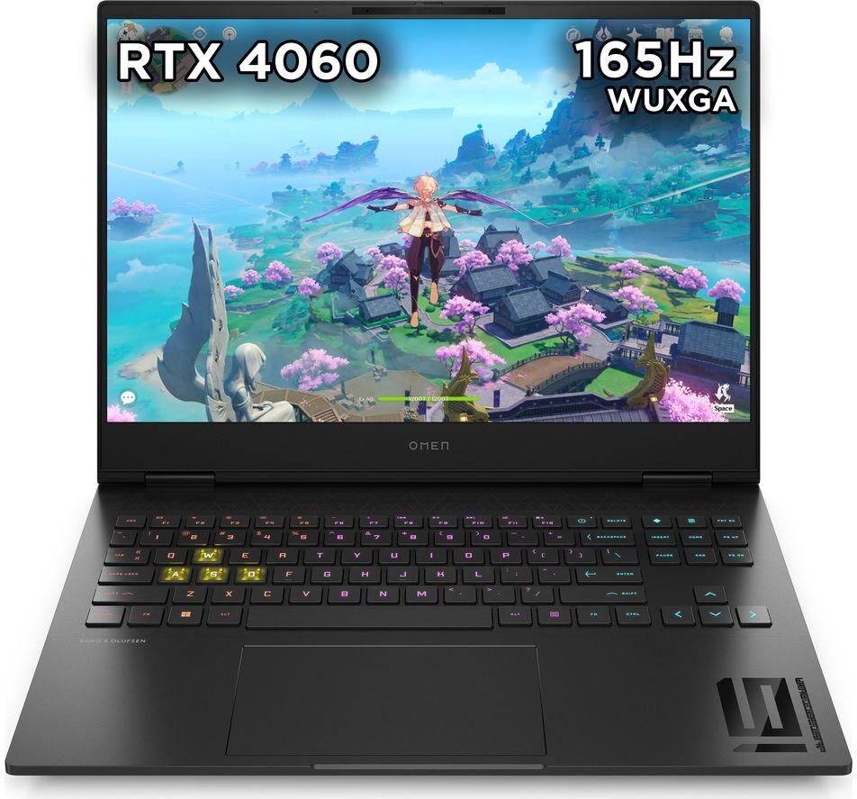 HP OMEN Transcend 16-u0500na 16" Gaming Laptop - Intel®Core i7, RTX 4060, 1 TB SSD, Black