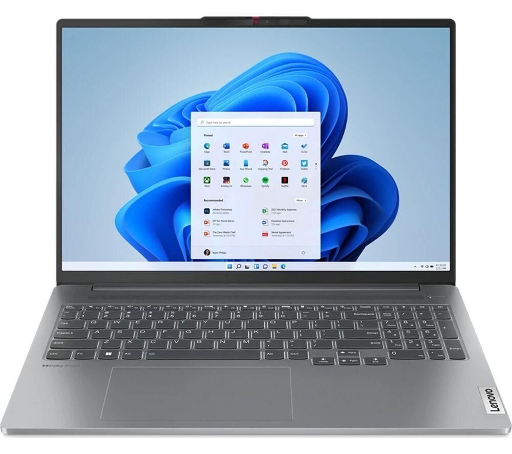 LENOVO IdeaPad 5 Pro 16" Laptop - AMD Ryzen™ 7, 1 TB SSD, Grey, Silver/Grey