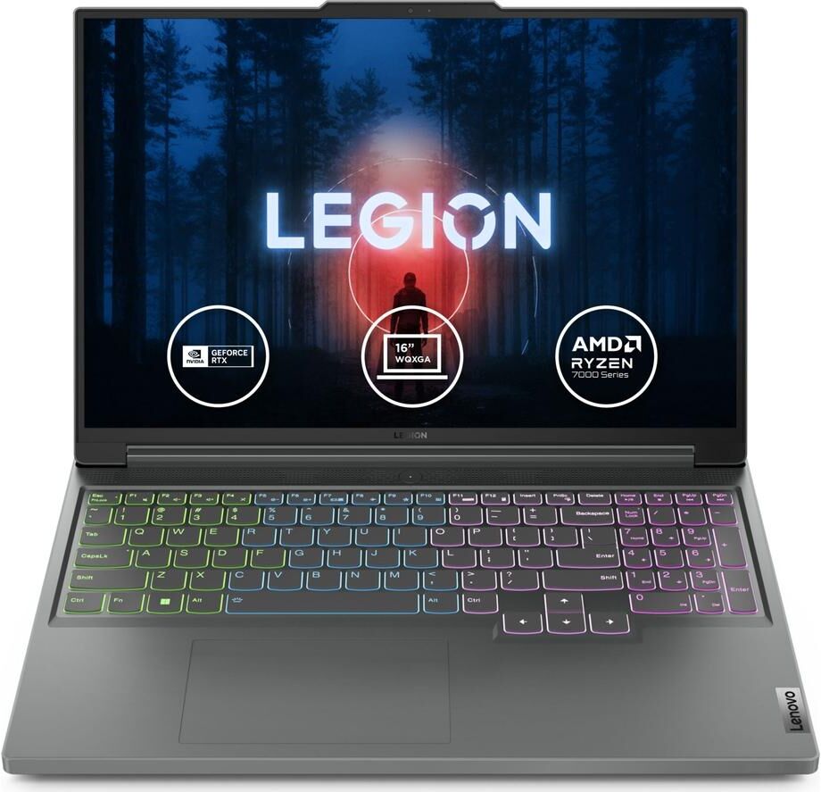 LENOVO Legion Slim 5 16" Gaming Laptop - AMD Ryzen™ 7, RTX 4060, 1 TB SSD, Silver/Grey