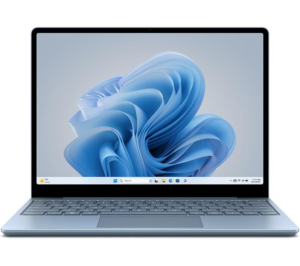 MICROSOFT 12.4" Surface Laptop Go 3 - Intel®Core i5, 256 GB SSD, Ice Blue, Blue