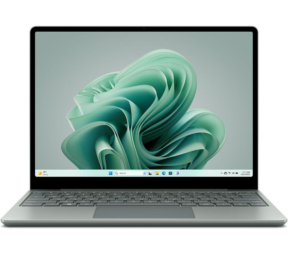 MICROSOFT 12.4" Surface Laptop Go 3 - Intel®Core i5, 256 GB SSD, Sage, Green