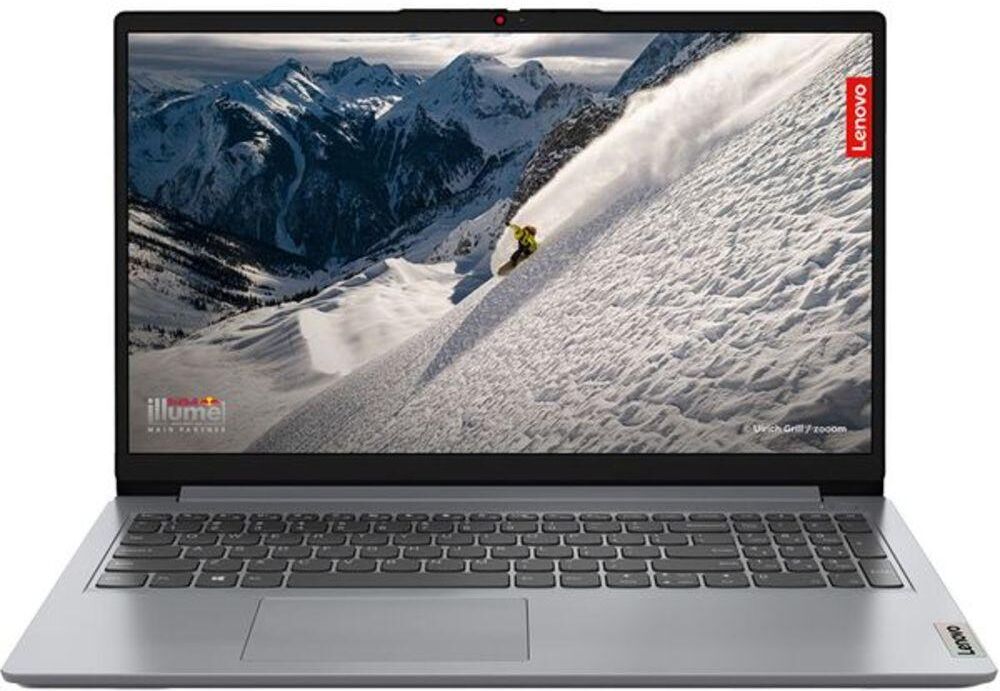 LENOVO IdeaPad 1 15.6" Refurbished Laptop - AMD Ryzen™ 5, 256 GB SSD, Grey (Excellent Condition), Silver/Grey