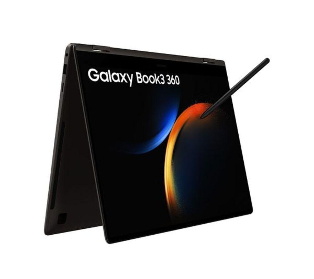SAMSUNG Galaxy Book3 360 15.6" 2 in 1 Laptop - Intel®Core i5, 256 GB SSD, Graphite, (Very Good Condition), Silver/Grey