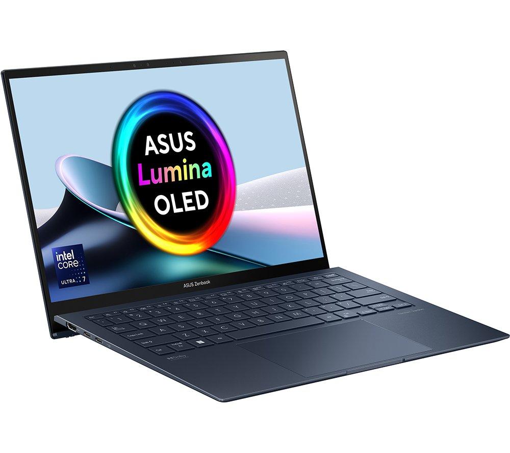 ASUS Zenbook S 13 OLED 13.3" Laptop  Intel®Core Ultra 7, 1 TB SSD, Blue, Blue